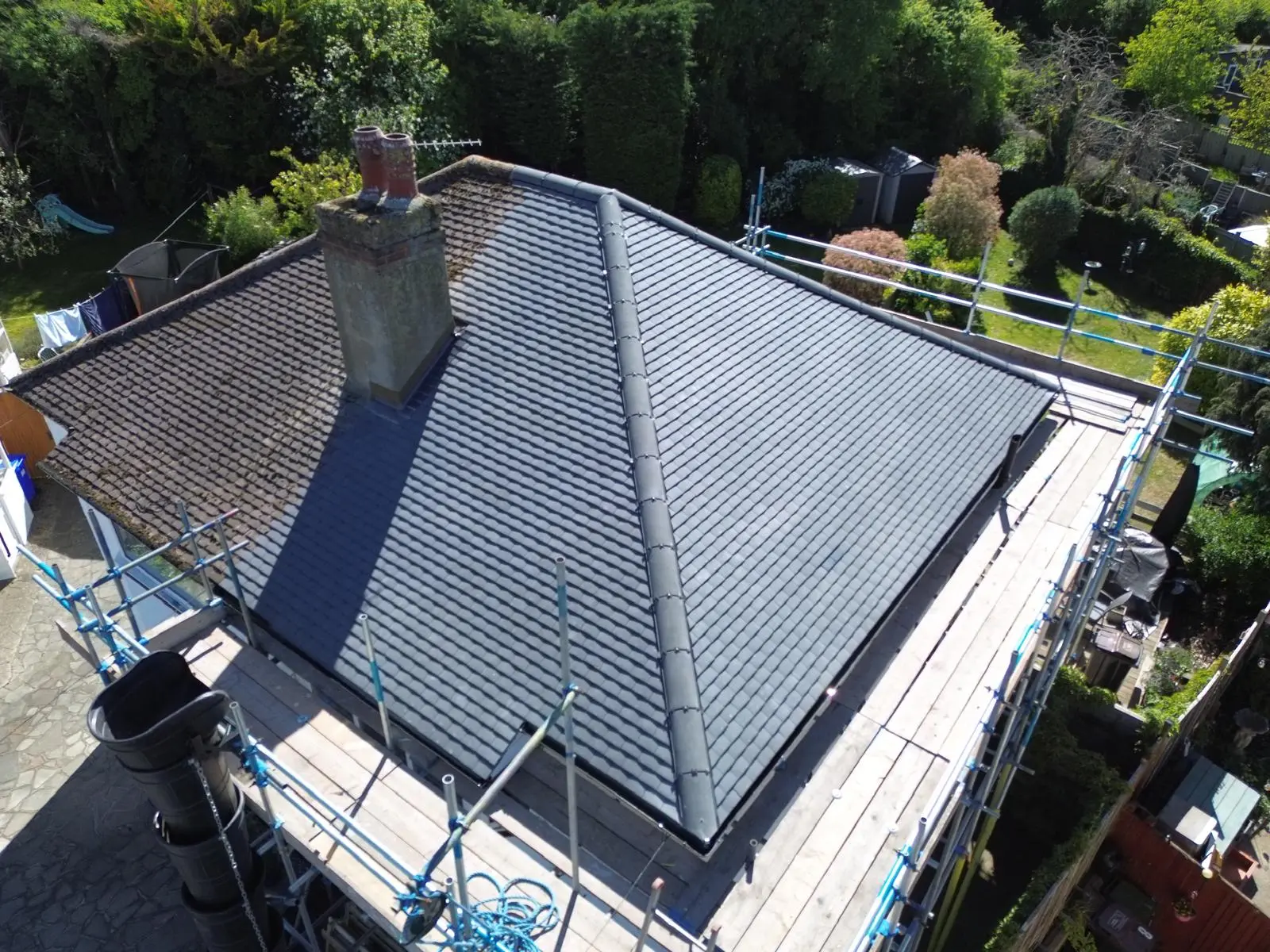 New roof tiles fitted in Croydon